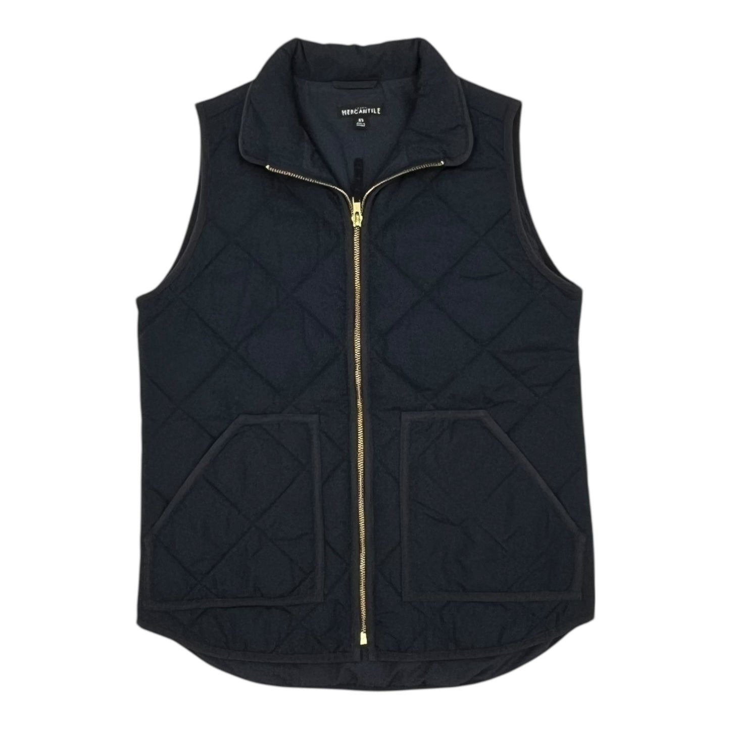 Vest Puffer & Quilted By J. Crew In Navy, Size:Xs