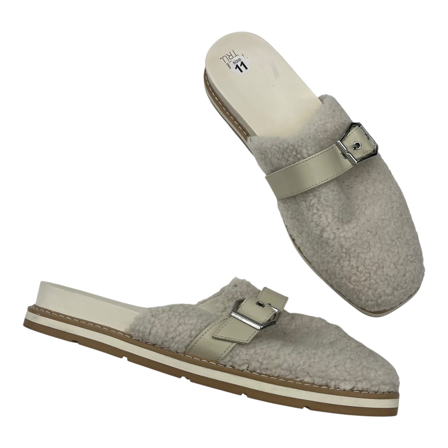 Shoes Flats By Time And Tru In Tan, Size:11