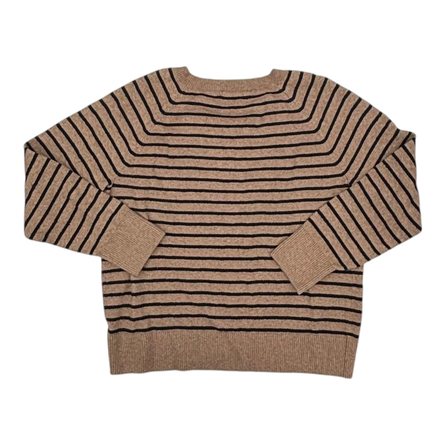 Sweater By Old Navy In Black & Tan, Size:M