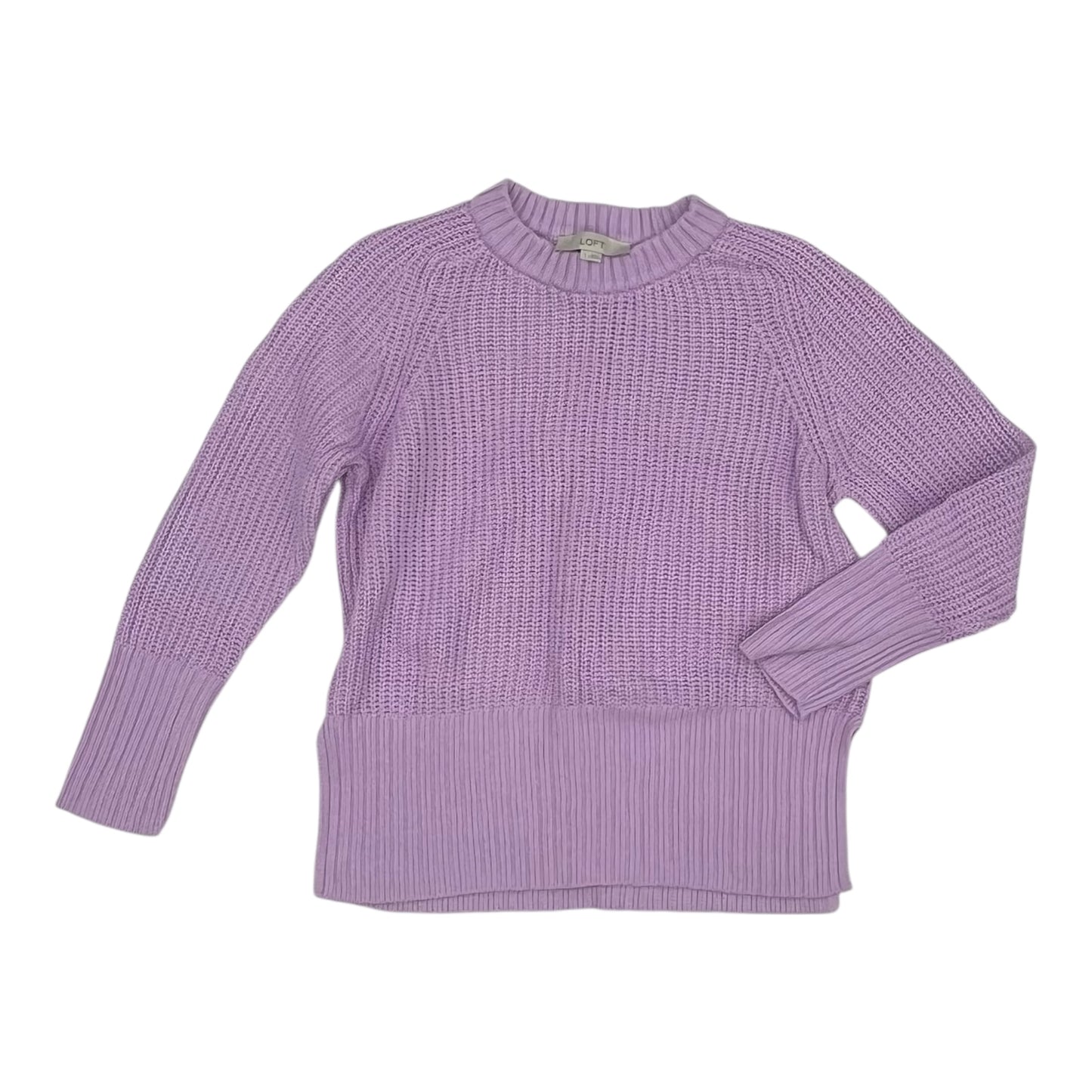Sweater By Loft In Purple, Size:S