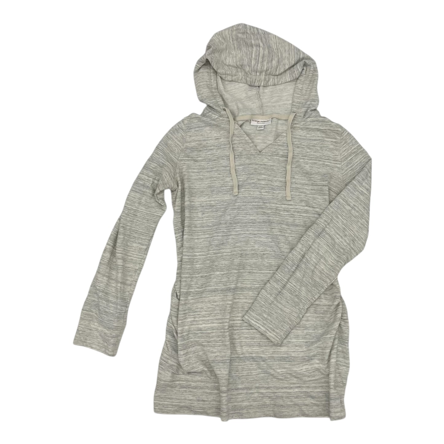 Mat Top Ls By Liz Lange Maternity In Grey, Size:S