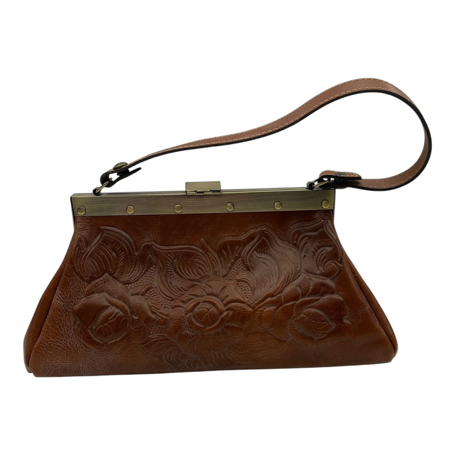 Handbag Designer By Patricia Nash In Brown, Size:Medium