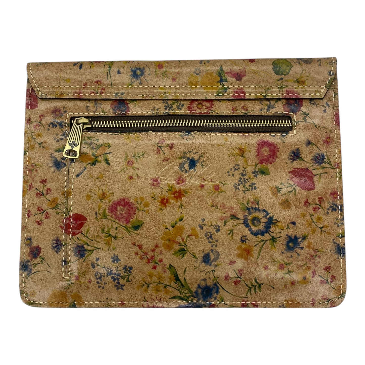Clutch Designer By Patricia Nash In Floral Print, Size:Medium