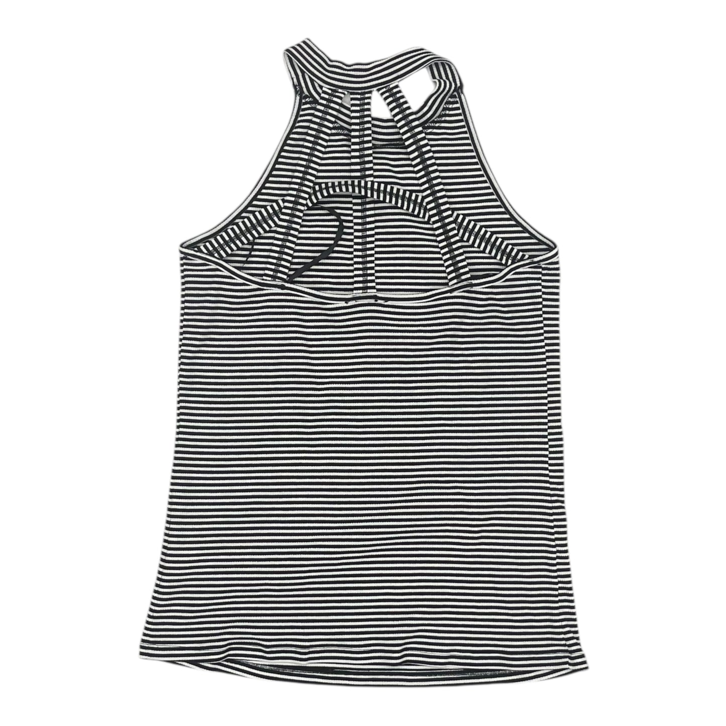 Tank Top By Doe & Rae In Black & White, Size:L