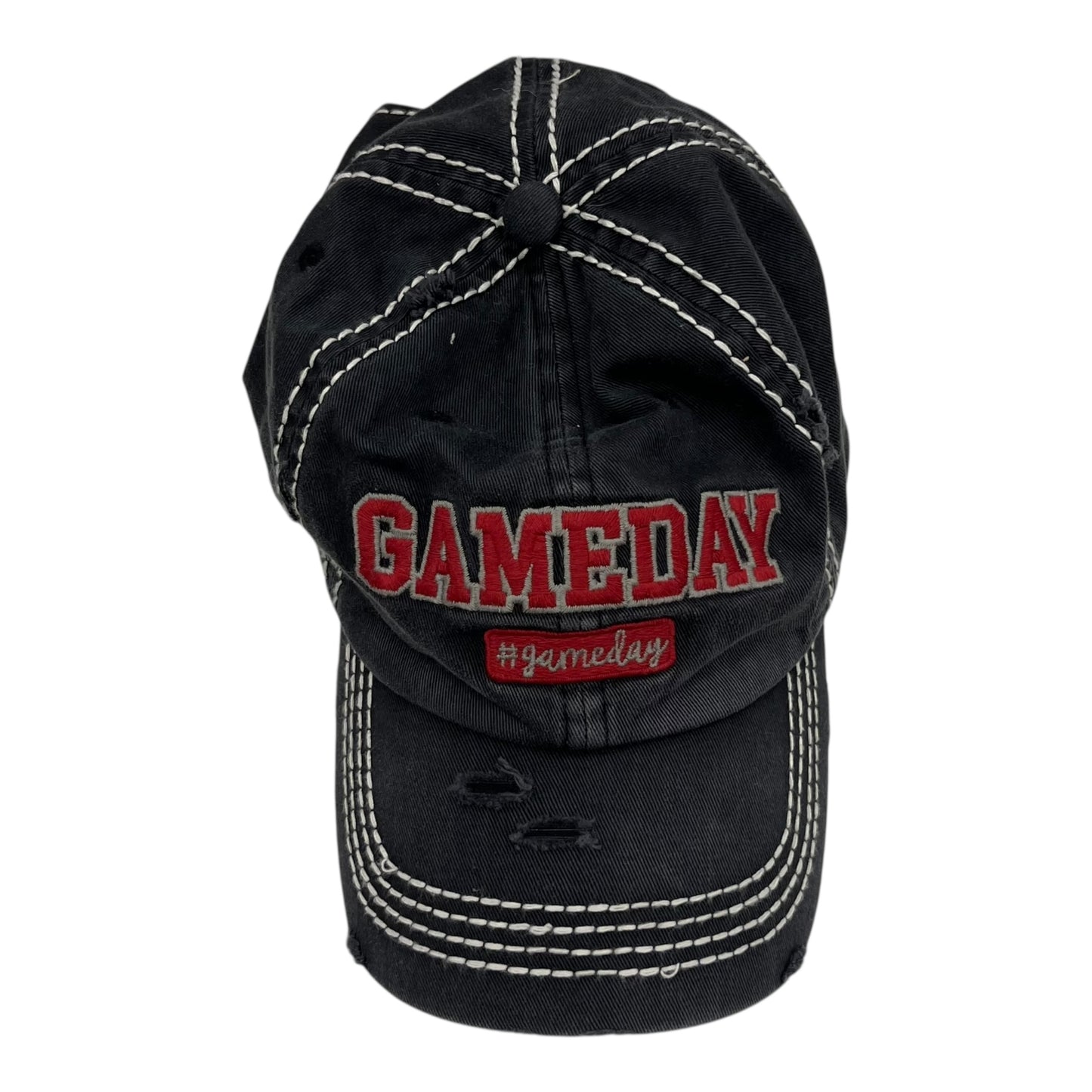 Hat Baseball Cap By Clothes Mentor In Grey