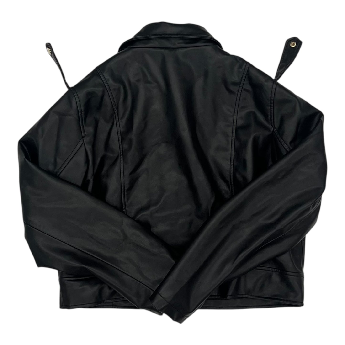 Jacket Moto By Zara In Black, Size:Xl