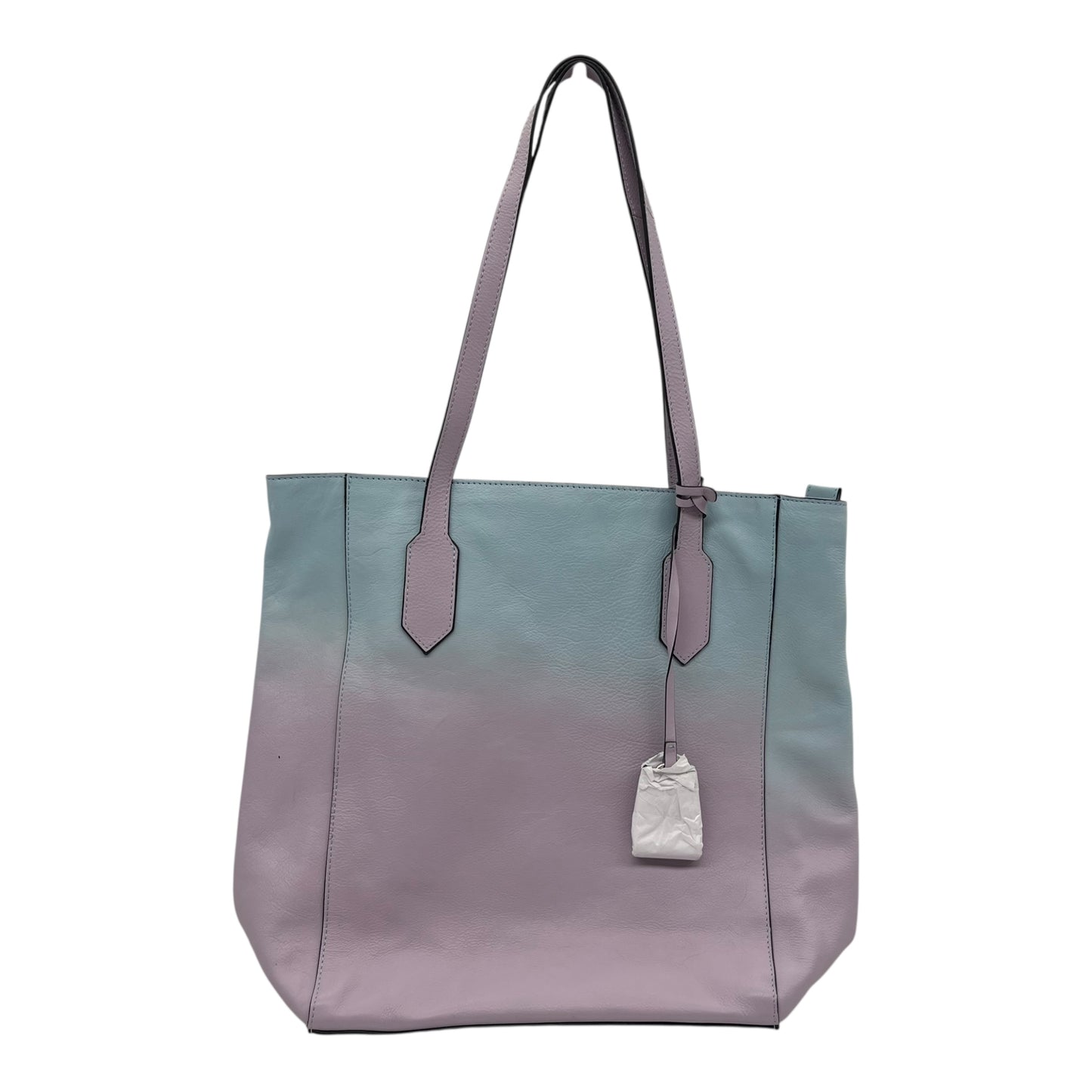Handbag By Lodis In Blue & Pink, Size:Large