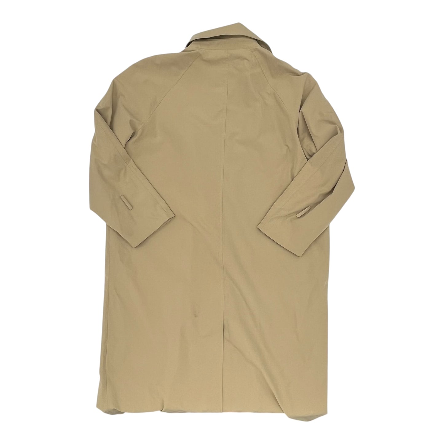 Coat Trench Coat By H&M In Brown, Size:L