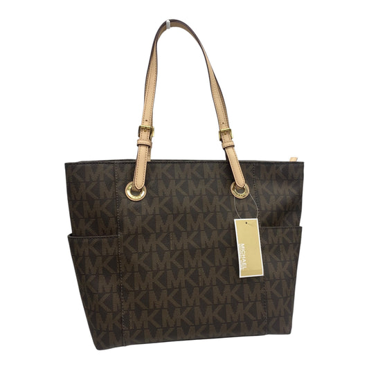 Handbag Designer By Michael Kors In Brown, Size:Large