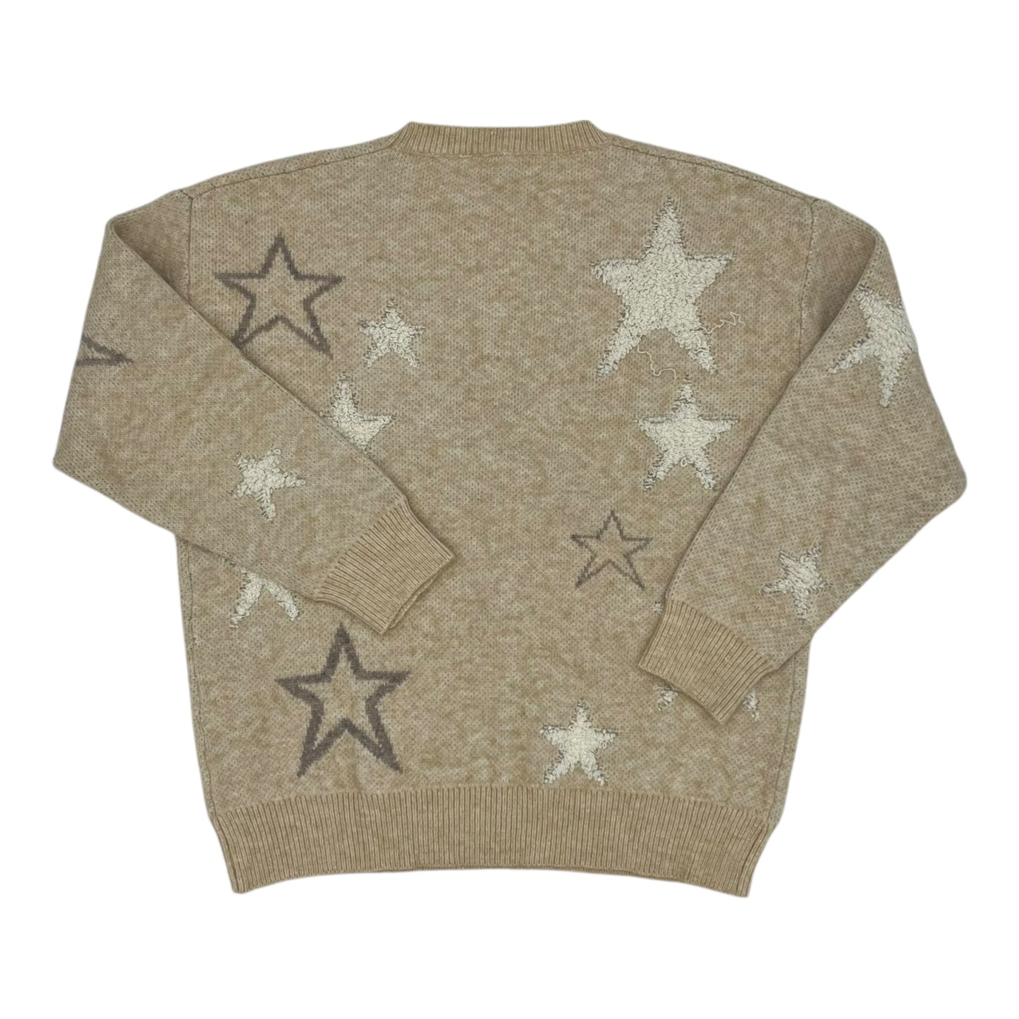 Sweater By Ee Some In Tan, Size:S