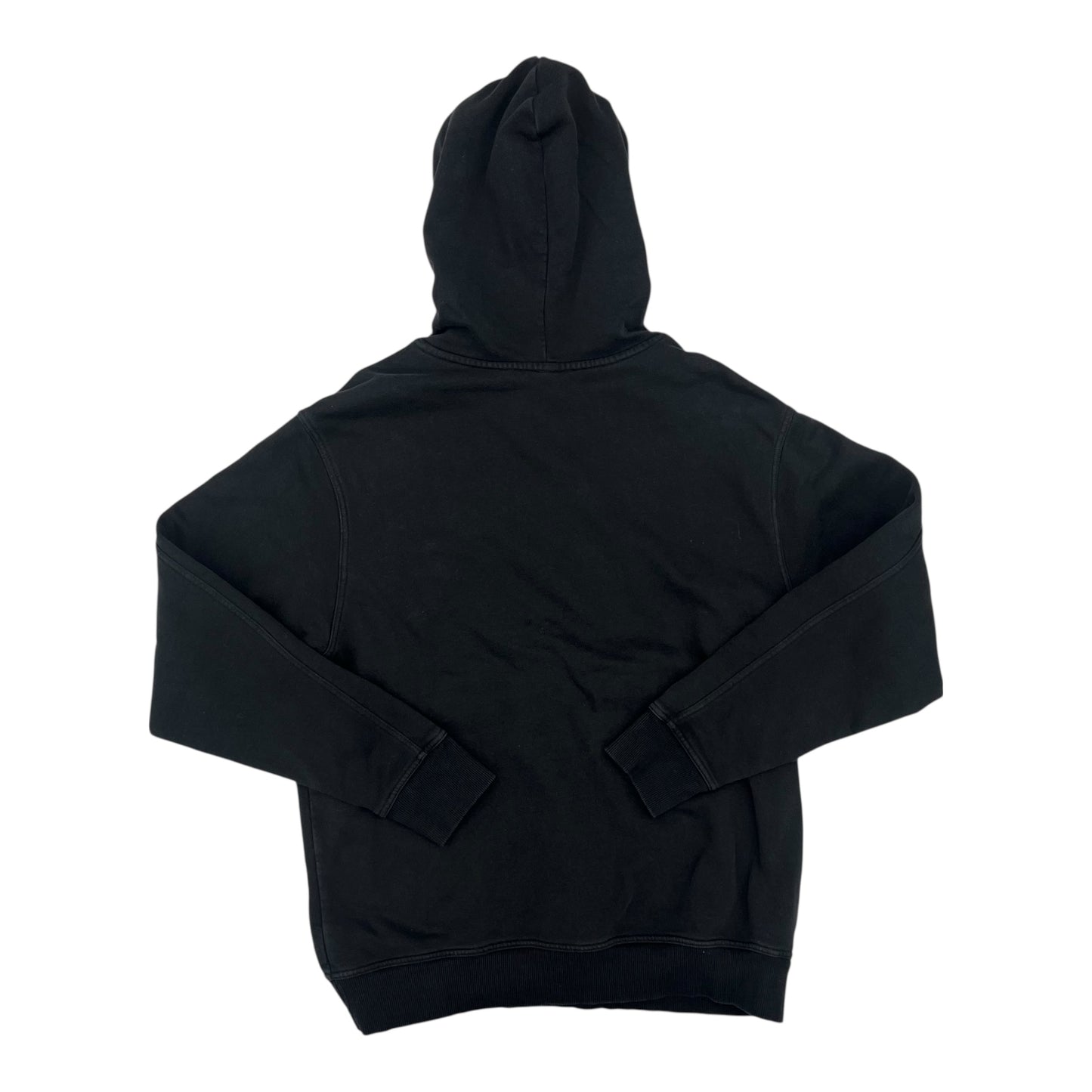 Athletic Sweatshirt Hoodie By Adidas In Black, Size:L
