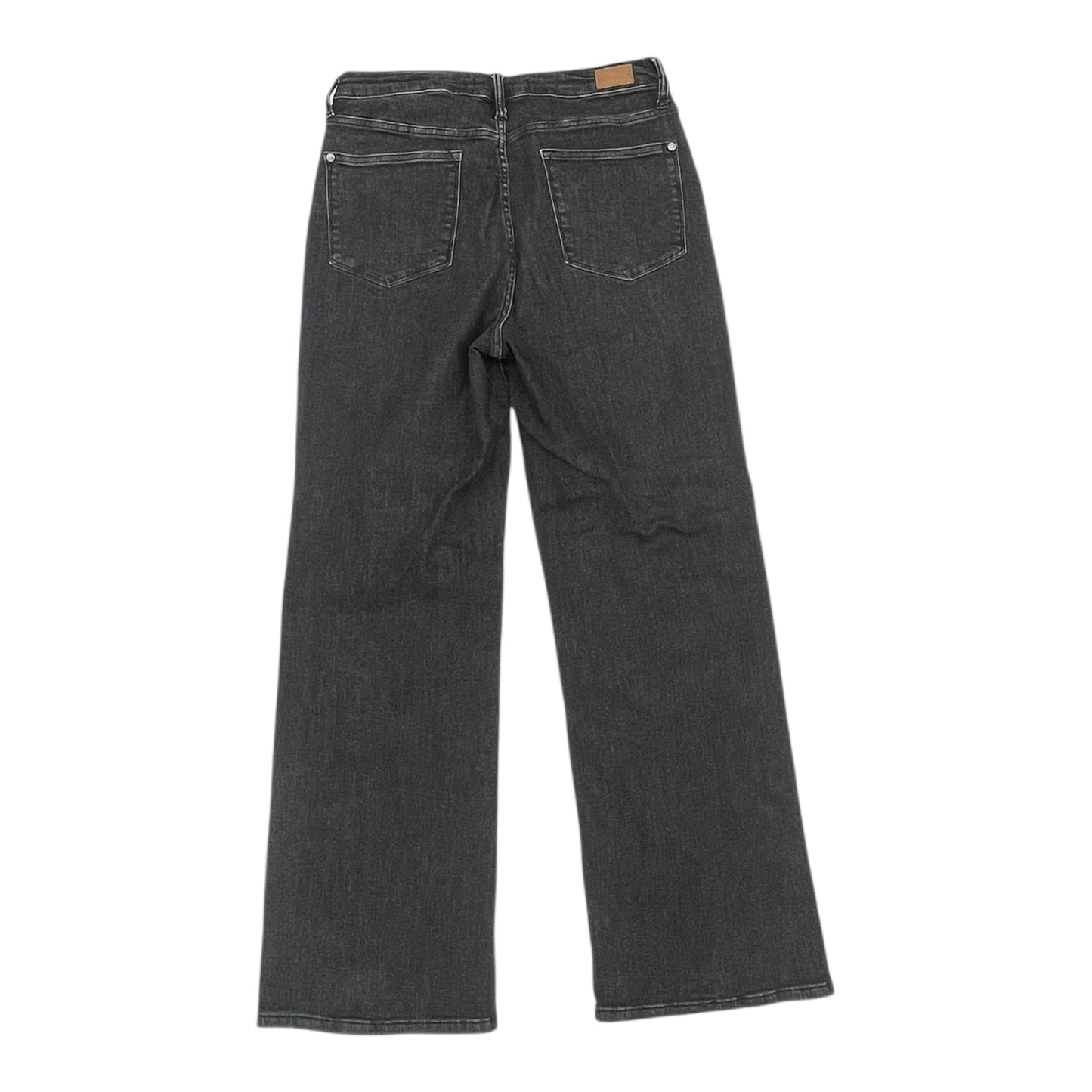 Jeans Straight By Judy Blue In Black Denim, Size:10