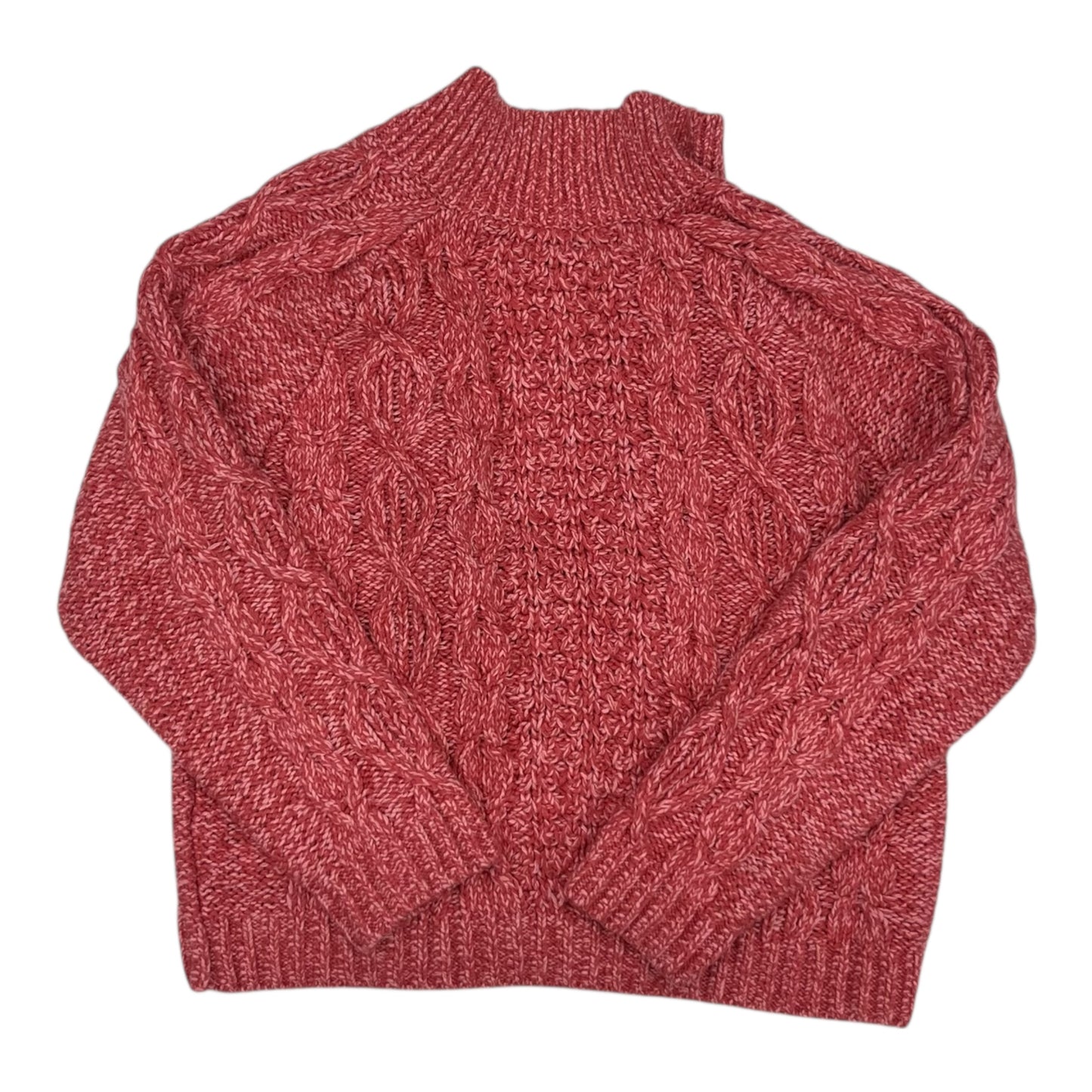 Sweater Cardigan By Talbots In Pink, Size:L