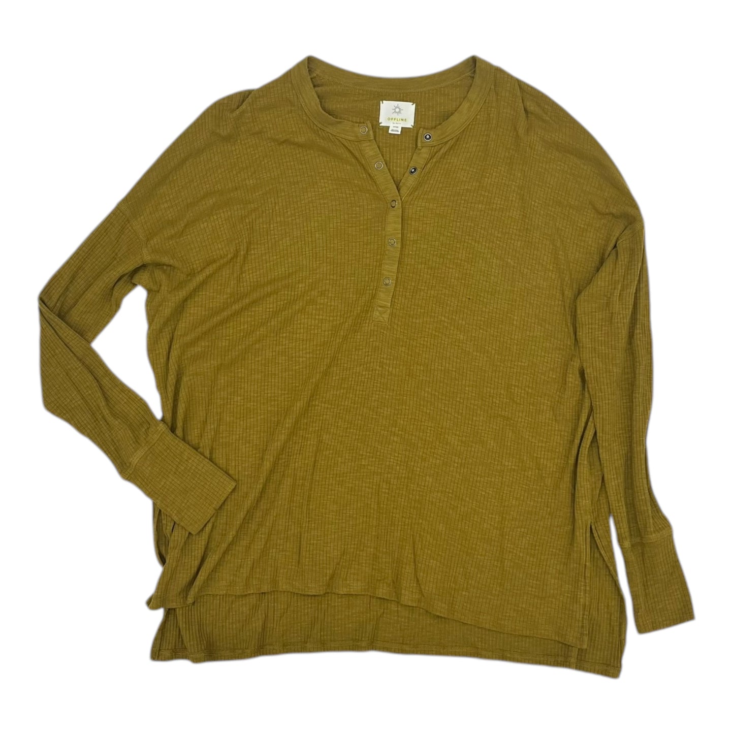 Top Ls By Aerie In Green, Size:S