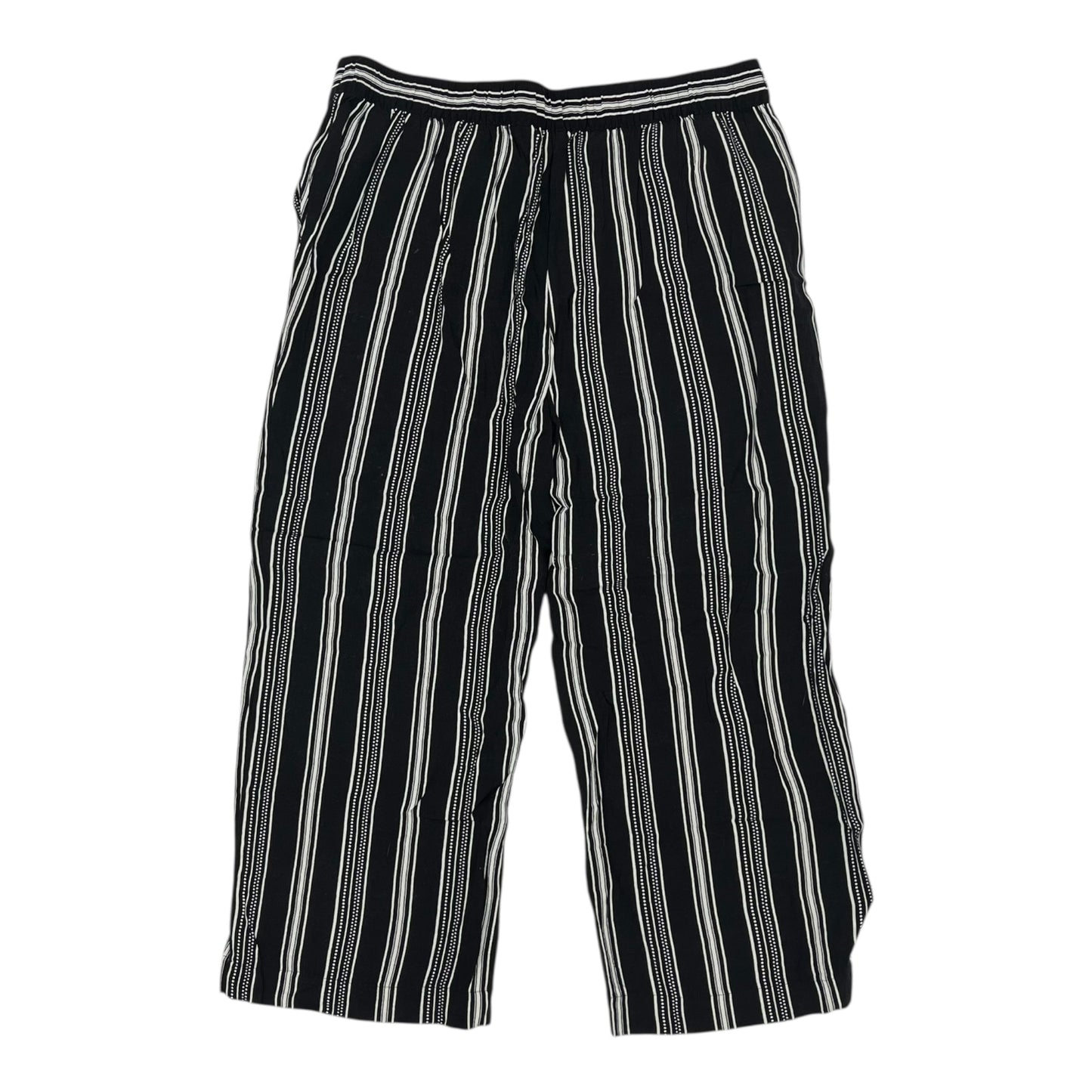 Pants Cropped By Loft In Black, Size:L