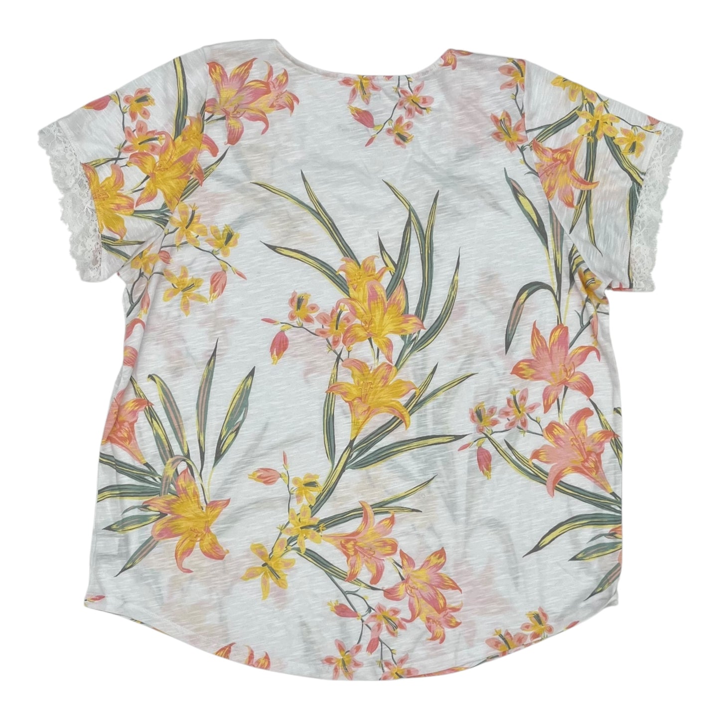 Top Ss By Torrid In Floral Print, Size:2X