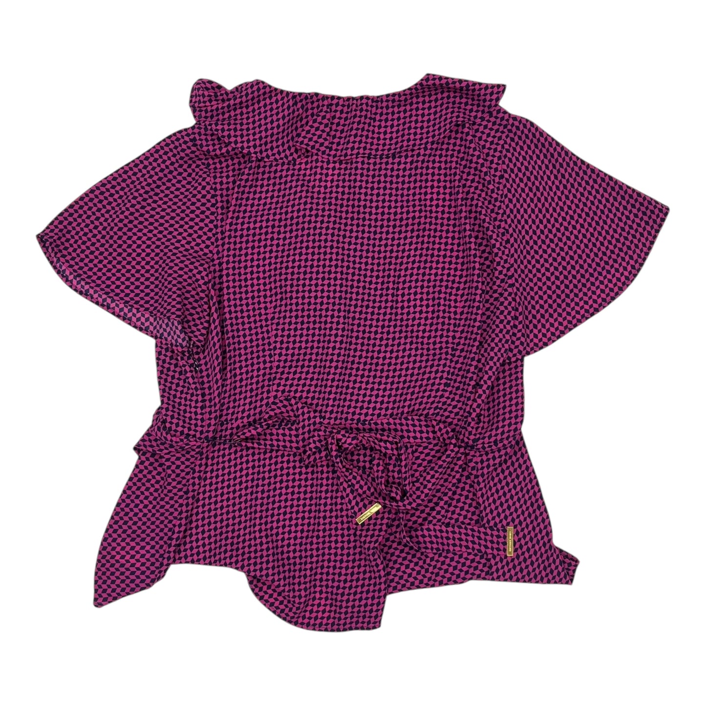 Blouse Designer By Michael Kors In Pink, Size:3X