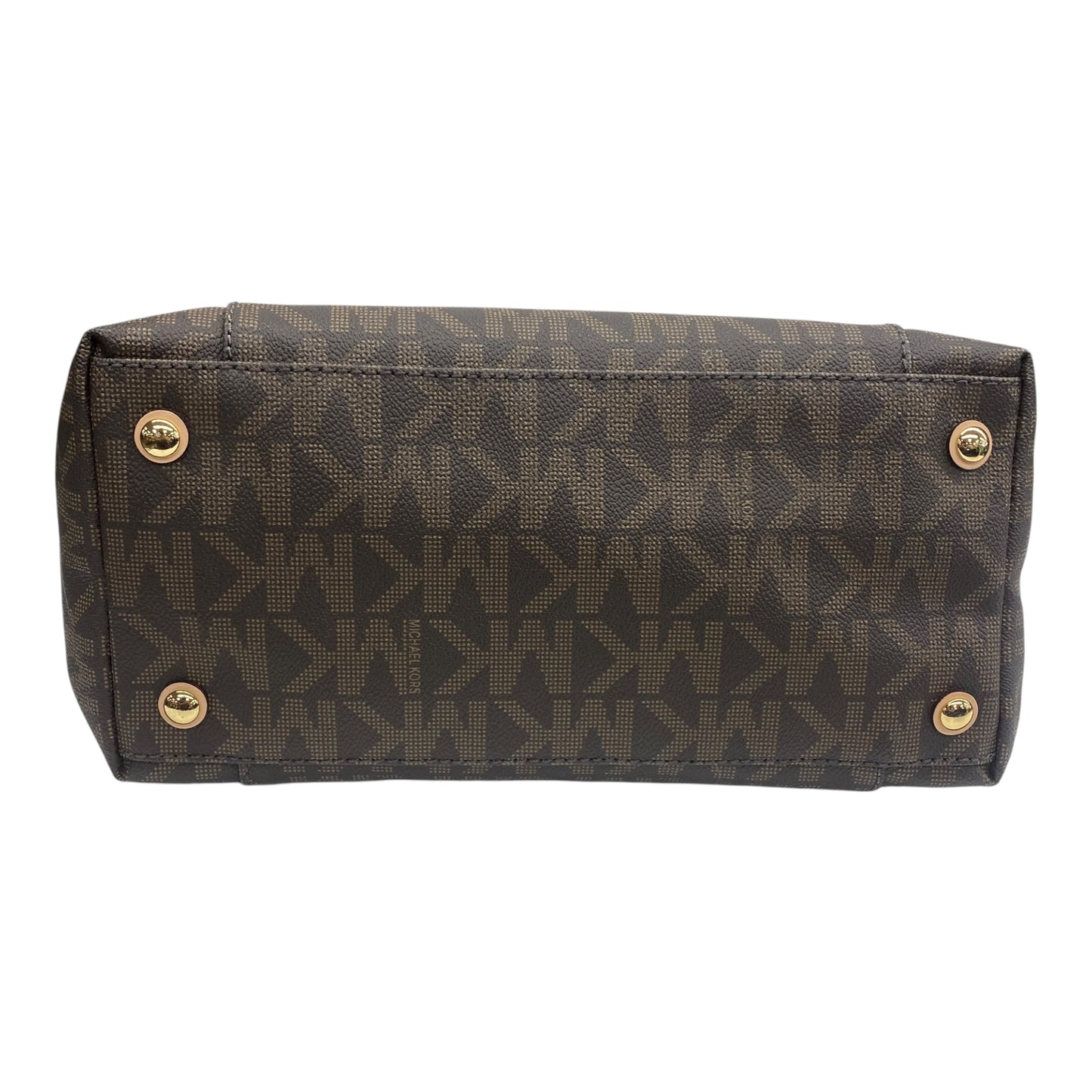 Handbag Designer By Michael Kors In Brown, Size:Large