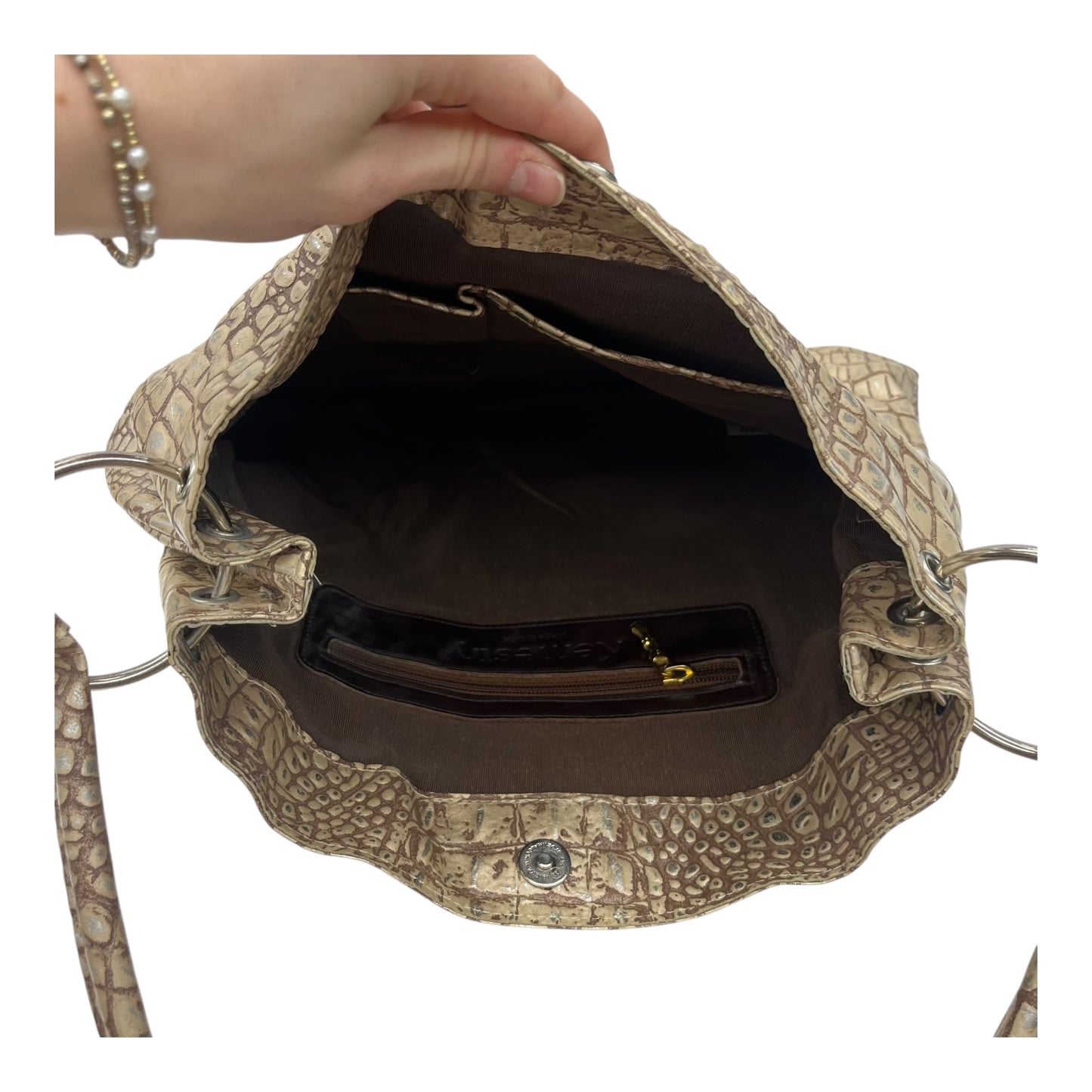 Handbag By Cmf In Brown, Size:Medium