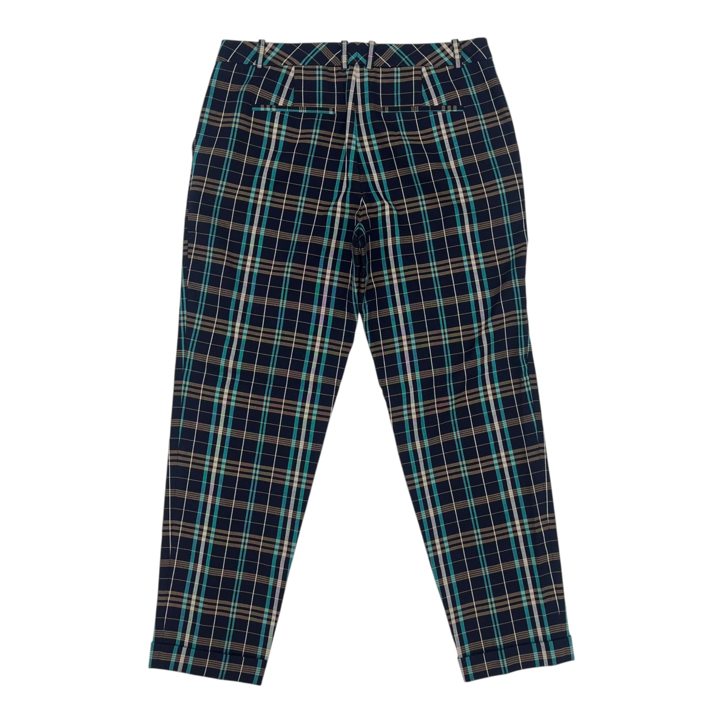 PANTS CHINOS & KHAKIS by HUGO BOSS In PLAID PATTERN, Size: 8