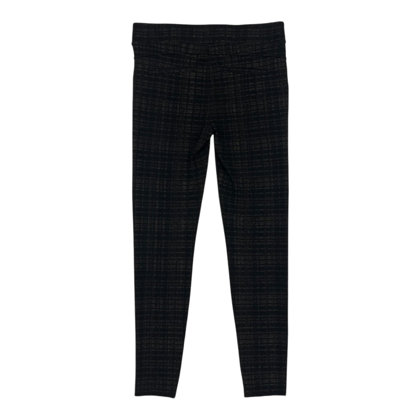 Pants Leggings By Liverpool In Black & Brown, Size:10