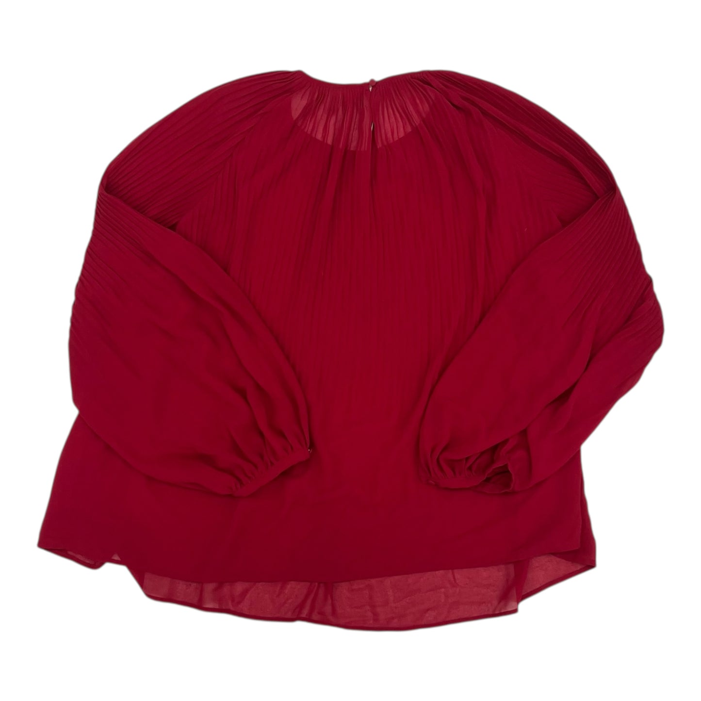 Blouse Ls By A New Day In Red, Size:Xxl