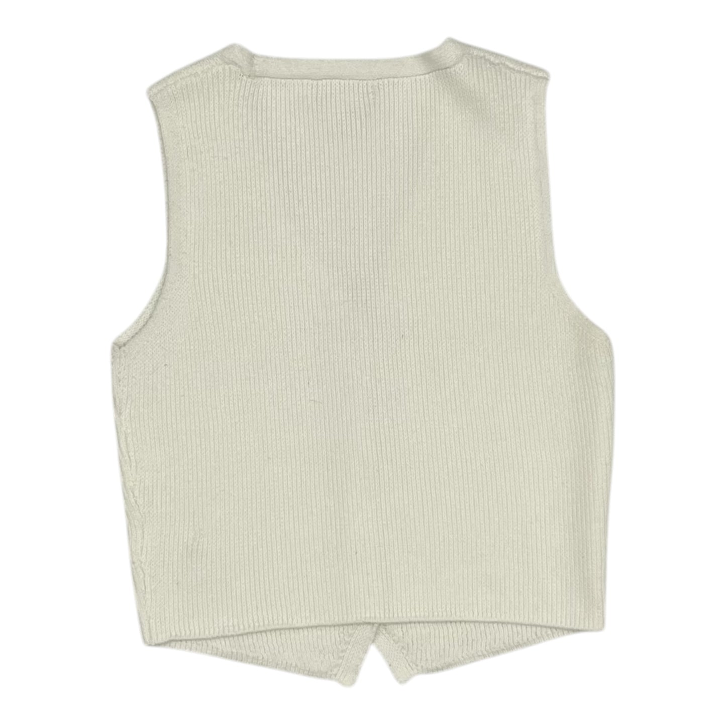Vest Sweater By Sincerely Jules In Cream, Size:M