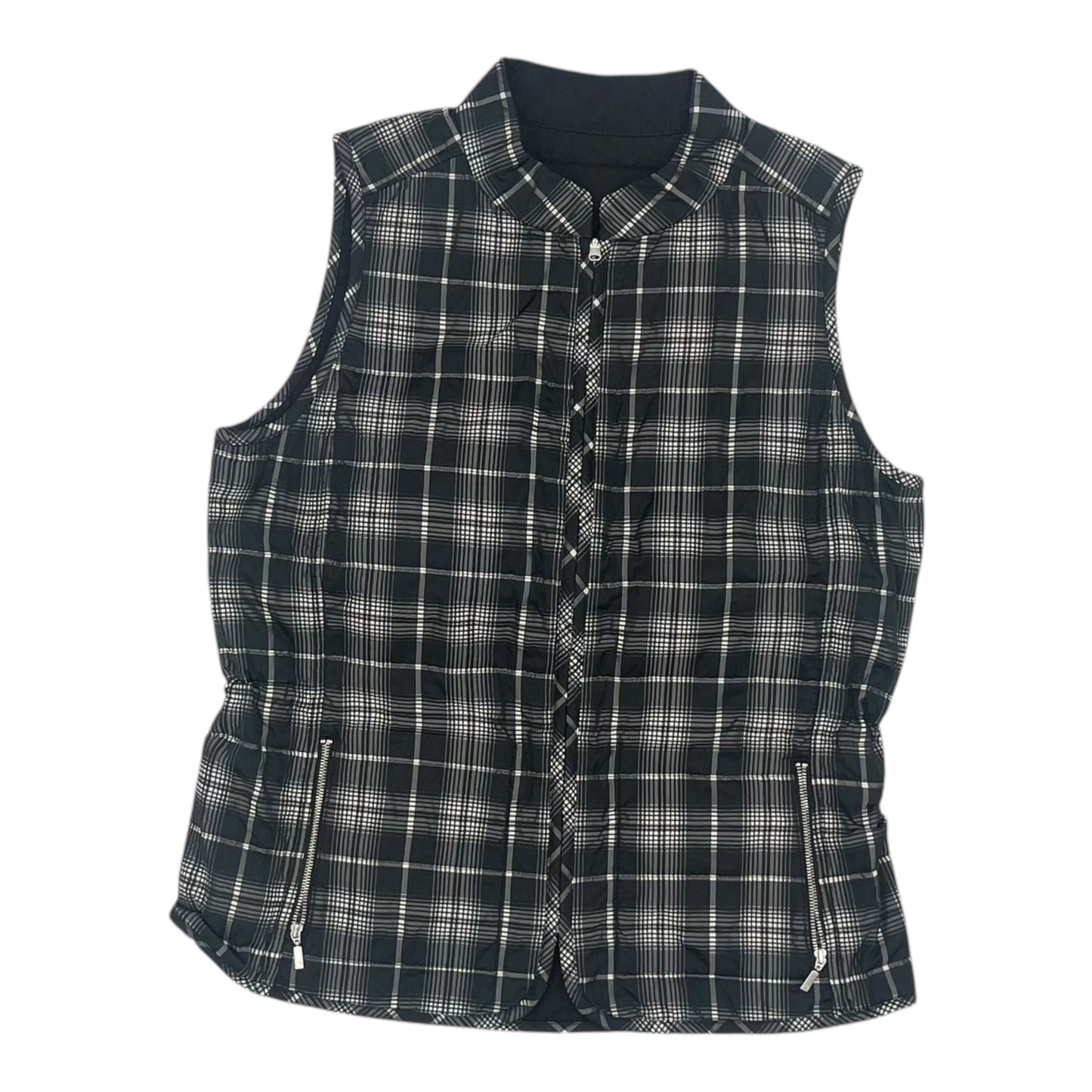 Vest Designer By Lafayette 148 In Black, Size:M
