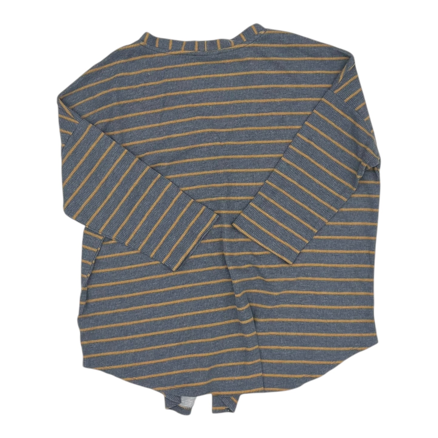 Top 3/4 Sleeve By Bobeau In Grey, Size:M