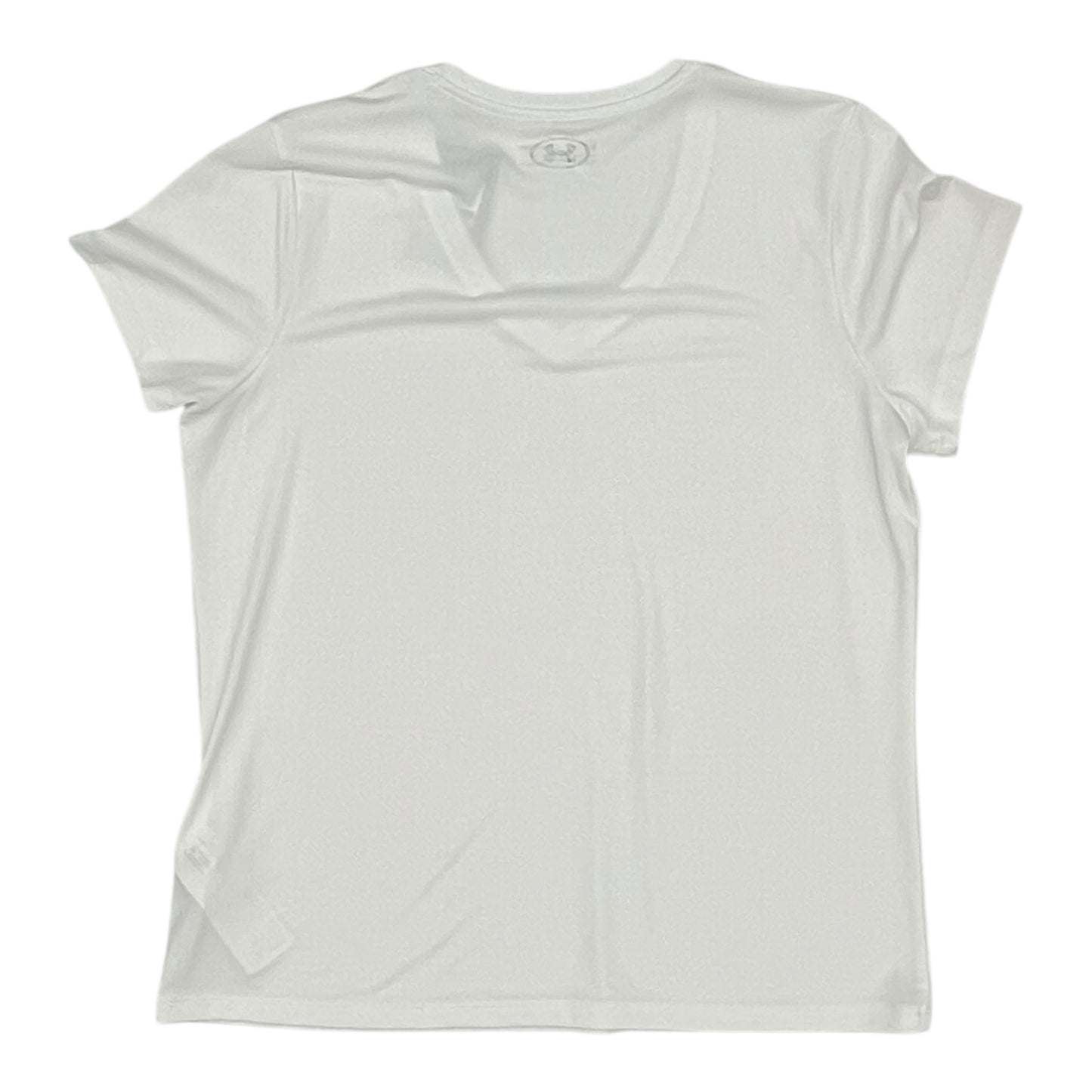 Athletic Top Ss By Under Armour In White, Size:Xl