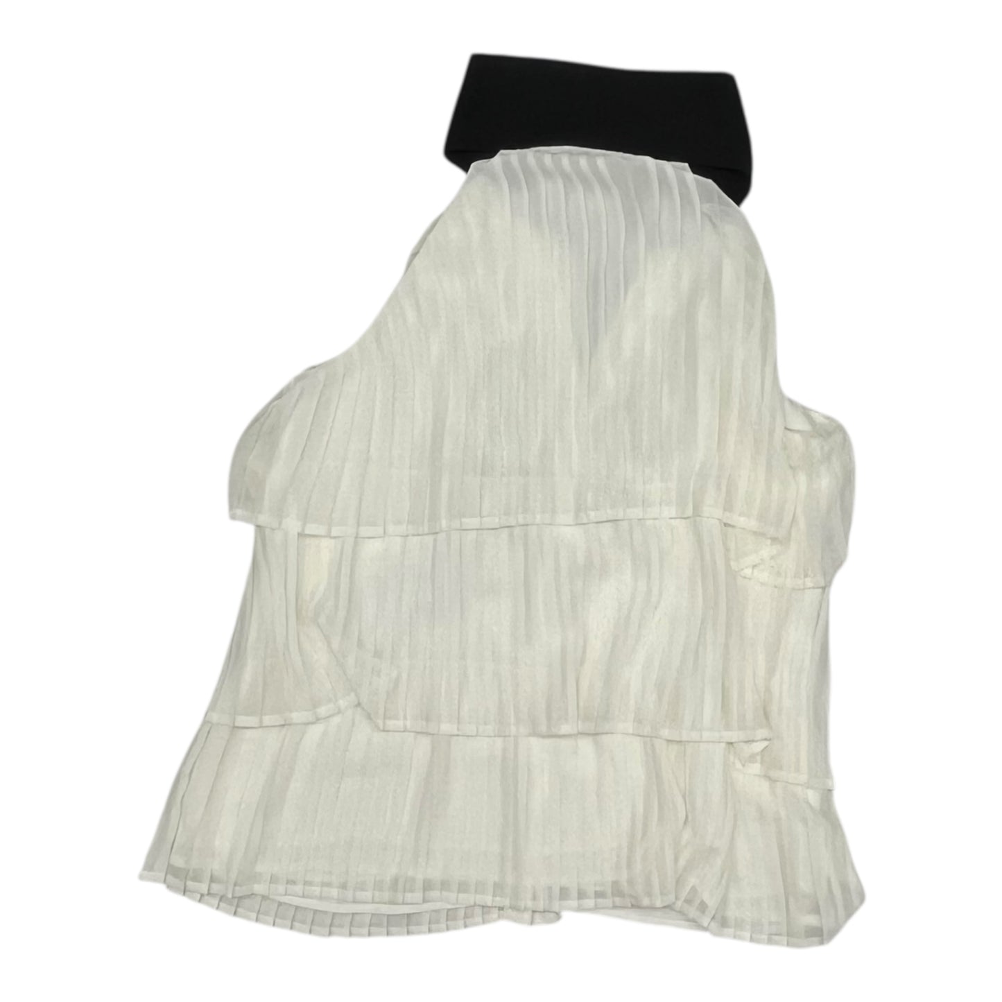 Blouse Sleeveless By White House Black Market In Black & White, Size:S