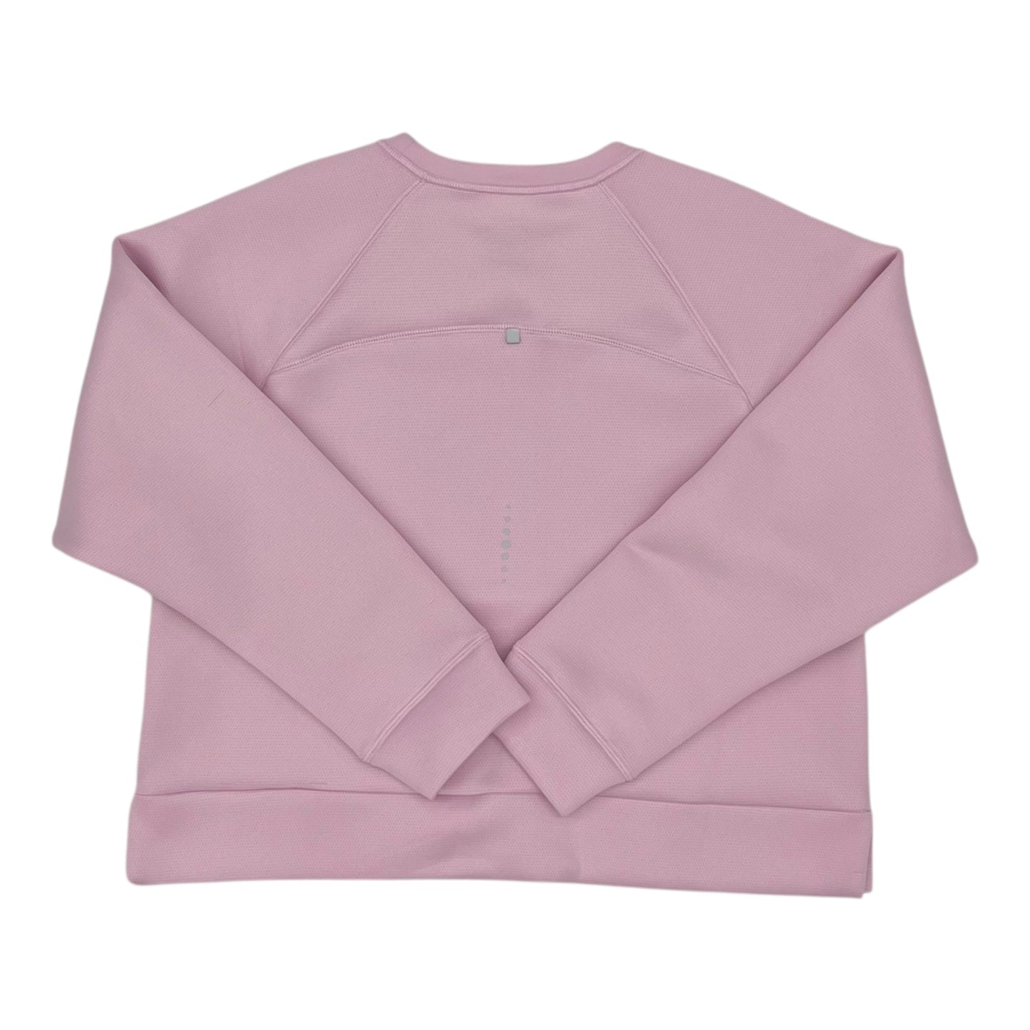 Athletic Sweatshirt Crewneck By Tek Gear In Pink, Size:L