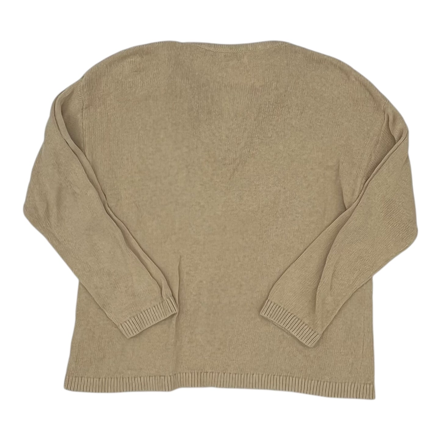 Sweater By J. Crew In Tan, Size:L