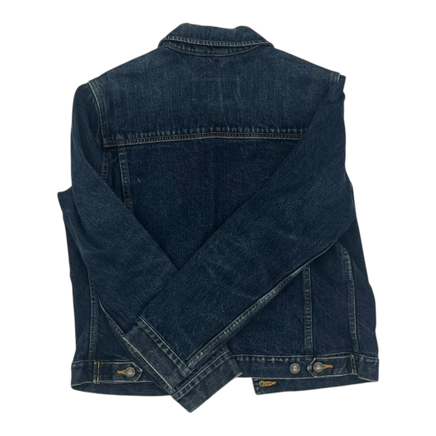 Jacket Denim By Eddie Bauer In Blue Denim, Size:S