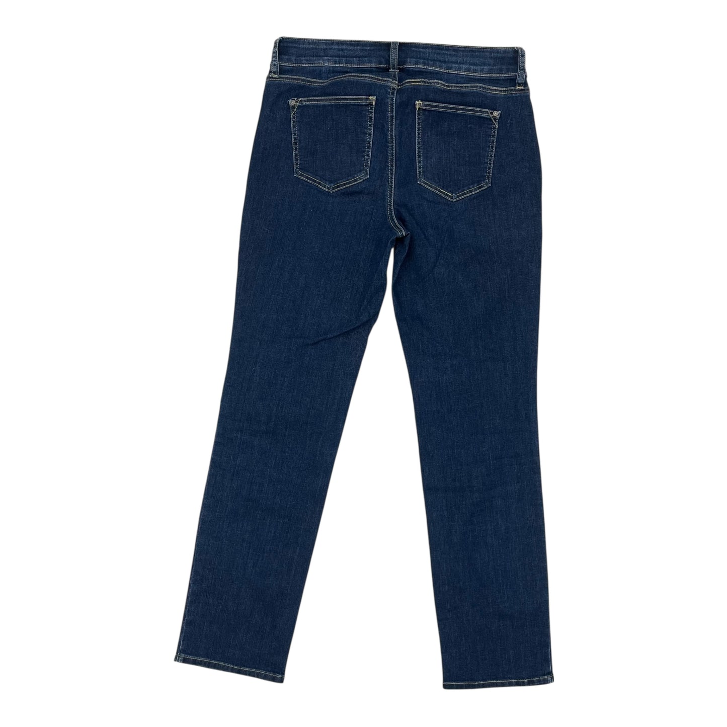 Jeans Boot Cut By Chicos In Blue Denim, Size:10