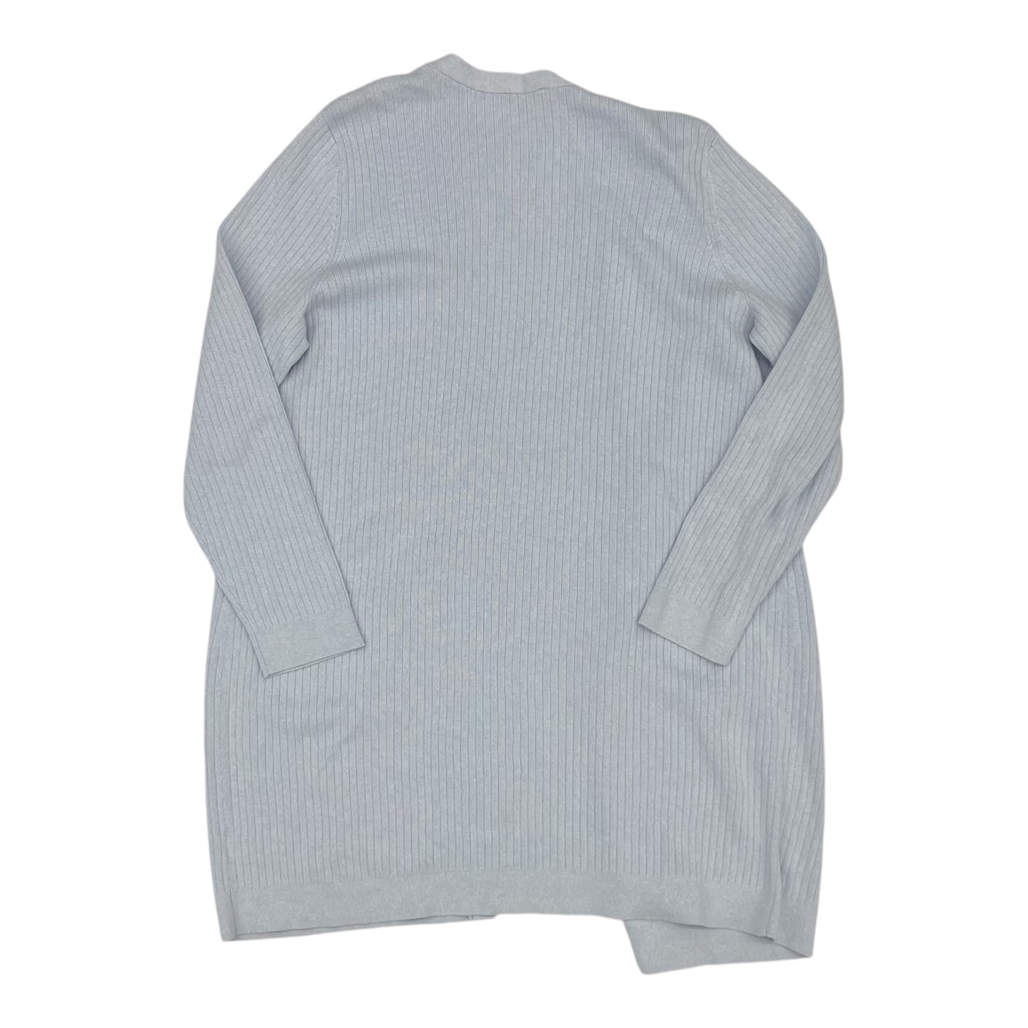 Sweater Cardigan By Talbots In Blue, Size:Lp