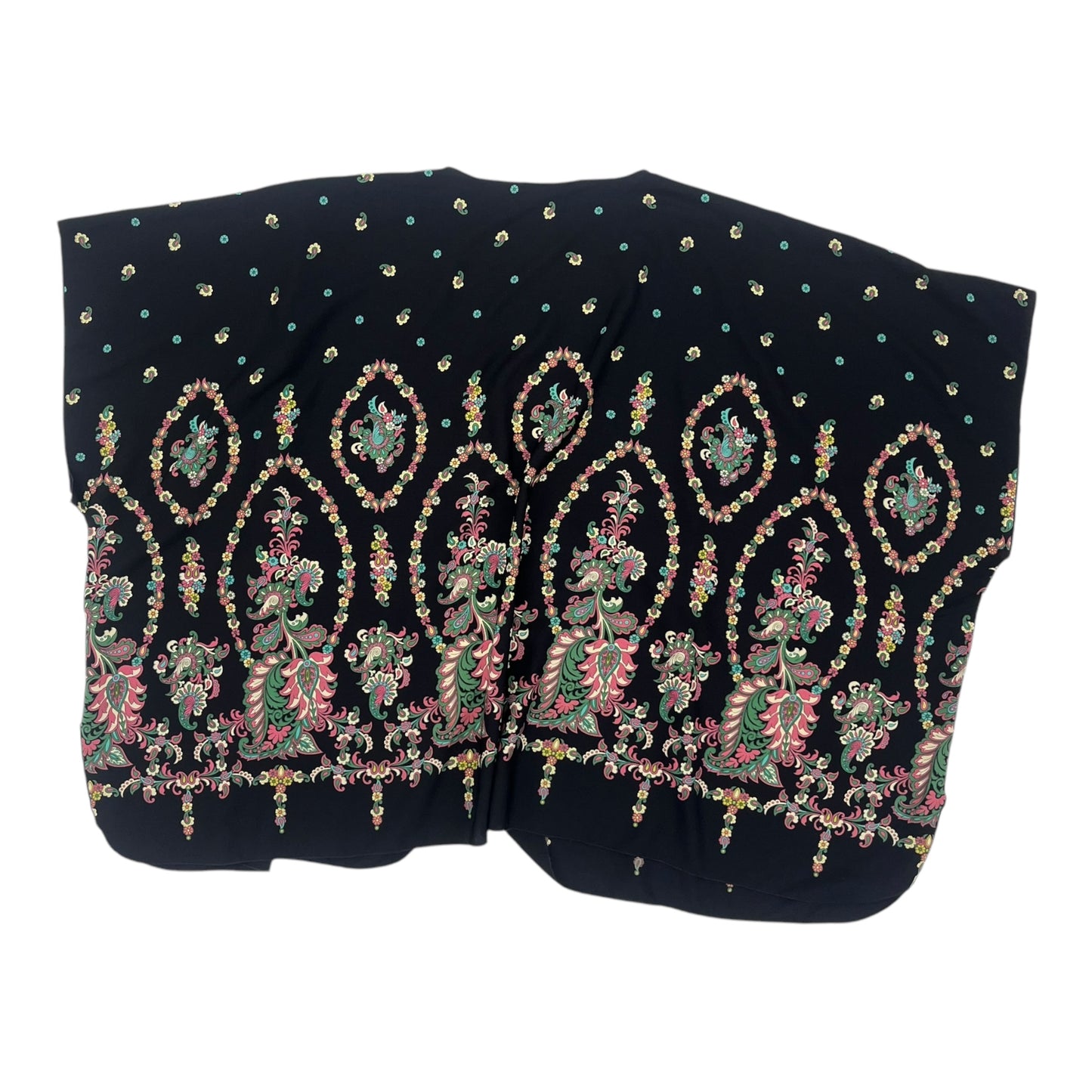 Kimono By Papermoon In Black, Size:1X