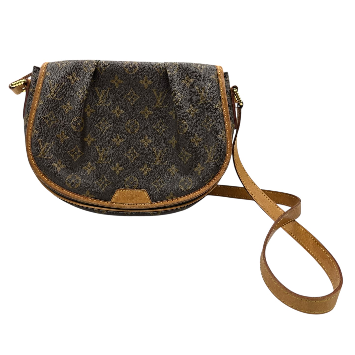 Crossbody Luxury Designer By Louis Vuitton In Brown, Size:Medium