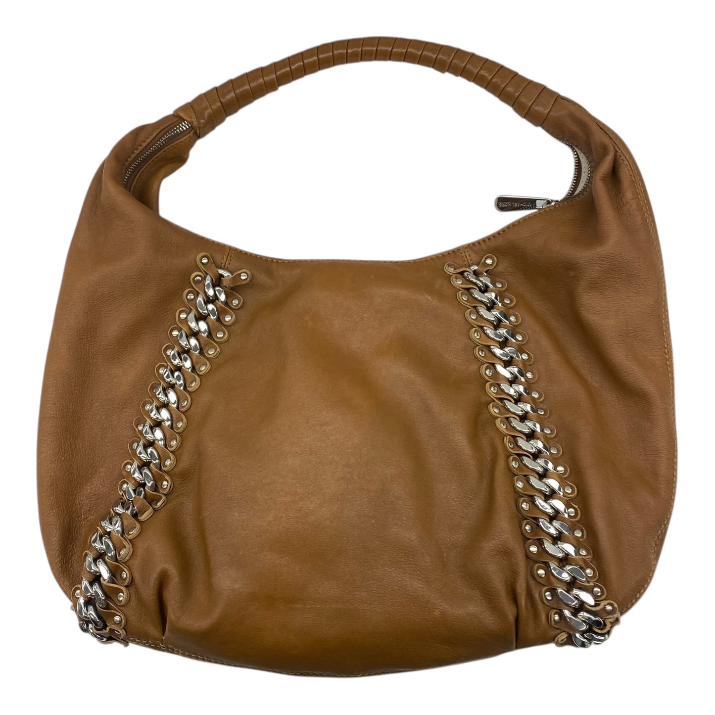 Handbag Designer By Michael Kors In Brown, Size:Medium