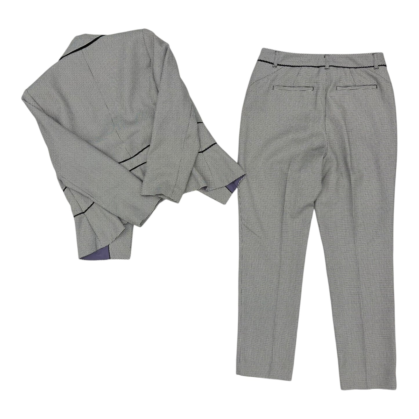 Pants Suit 2Pc By White House Black Market In Grey, Size:6