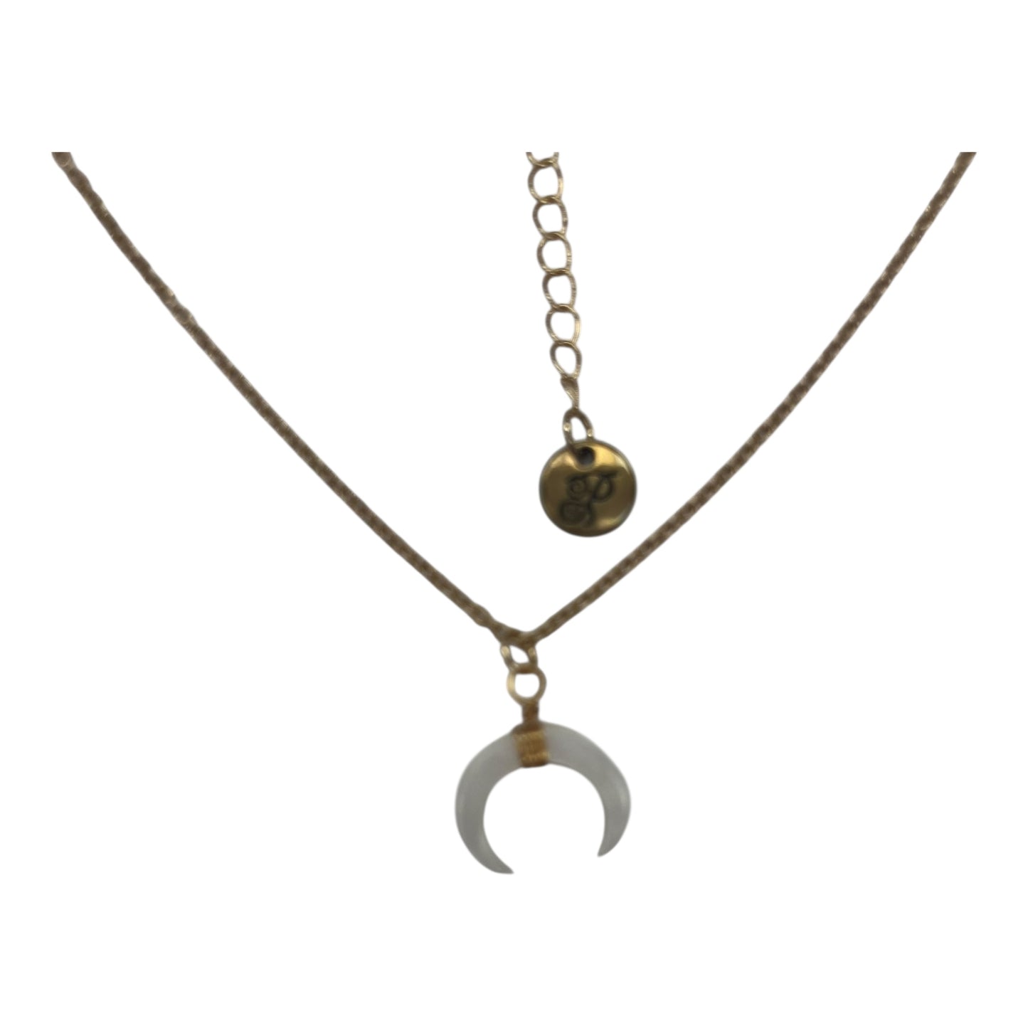 Necklace Charm By Plunder In White