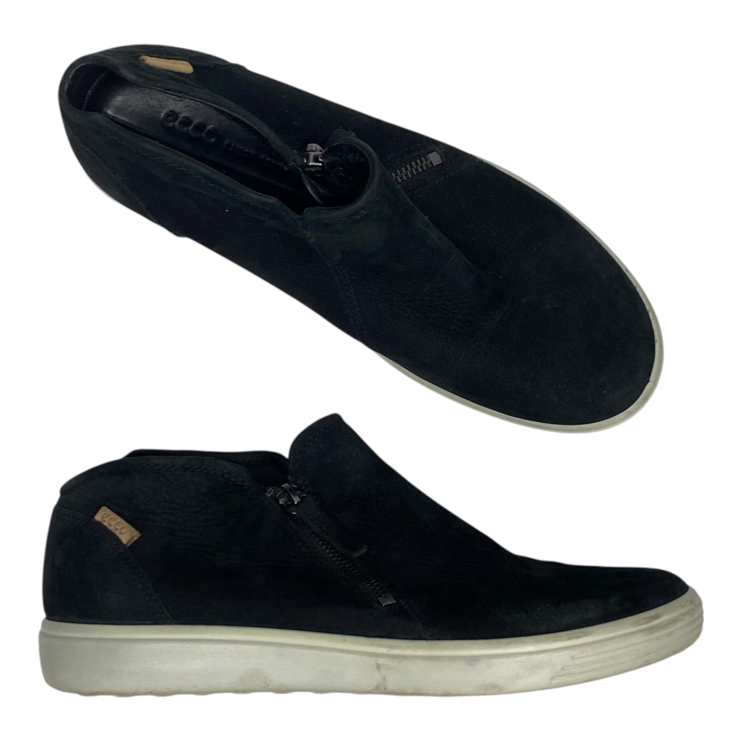 Shoes Flats By Ecco In Black, Size:10.5