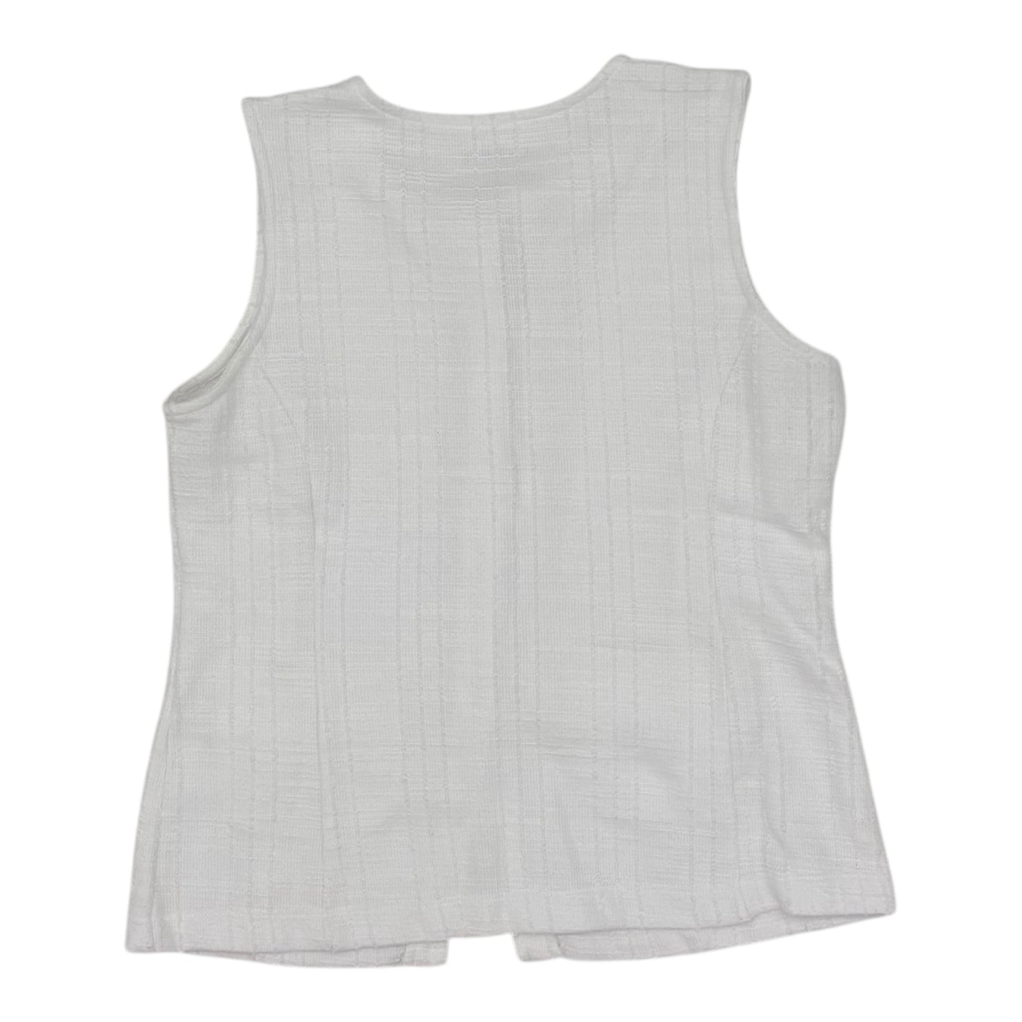 Vest Other By Loft In White, Size:M