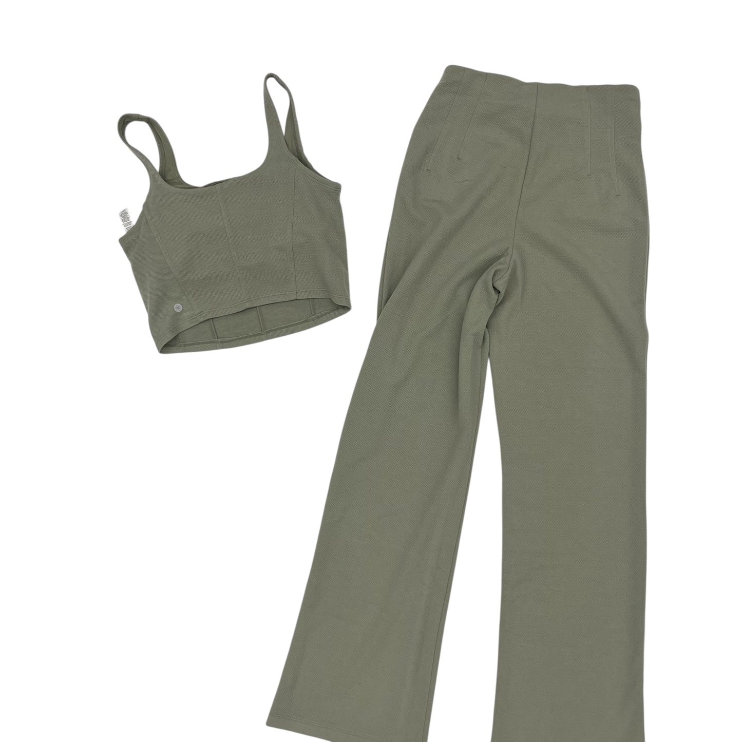 Pants Set 2Pc By Clothes Mentor In Green, Size:S