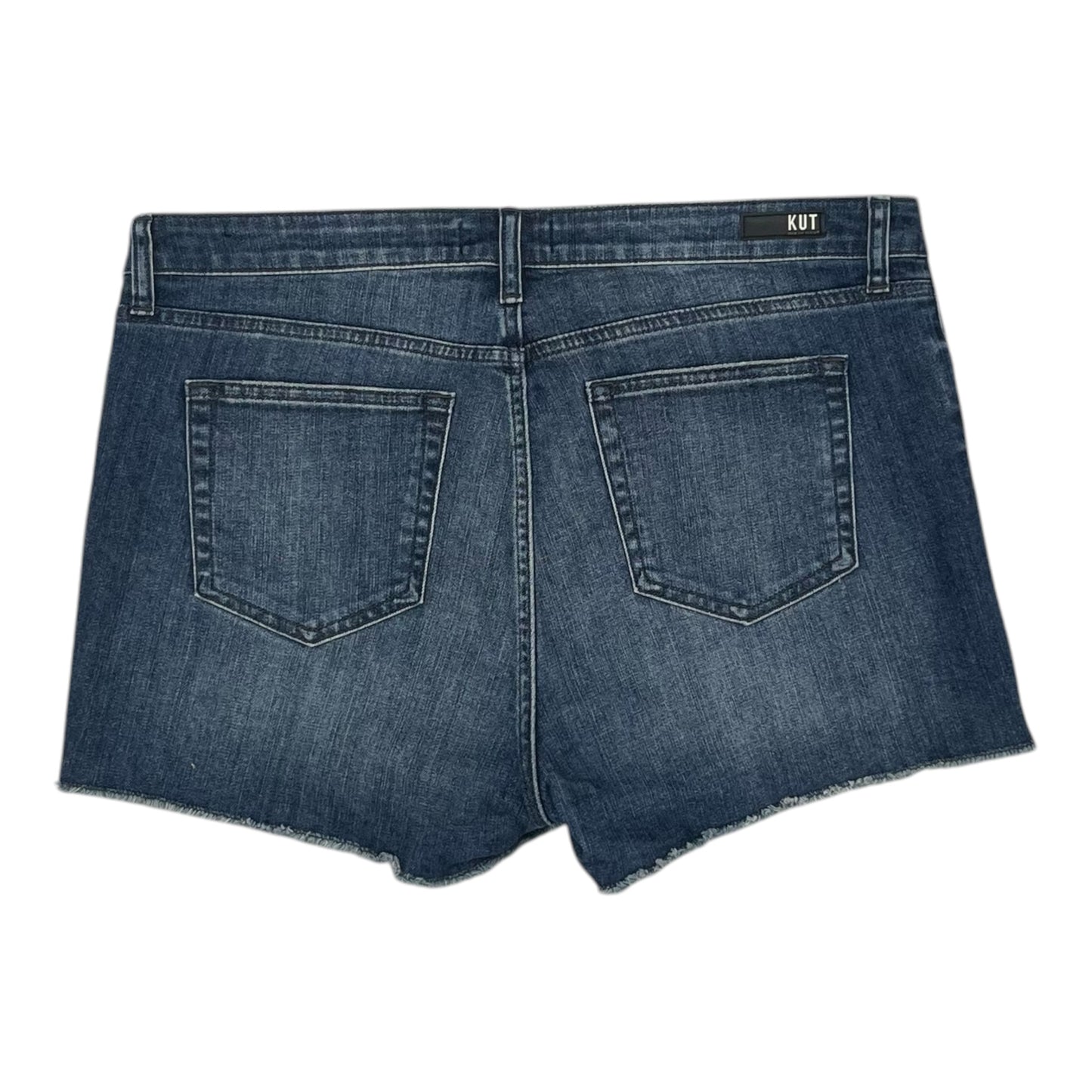 Shorts By Kut In Blue Denim, Size:16