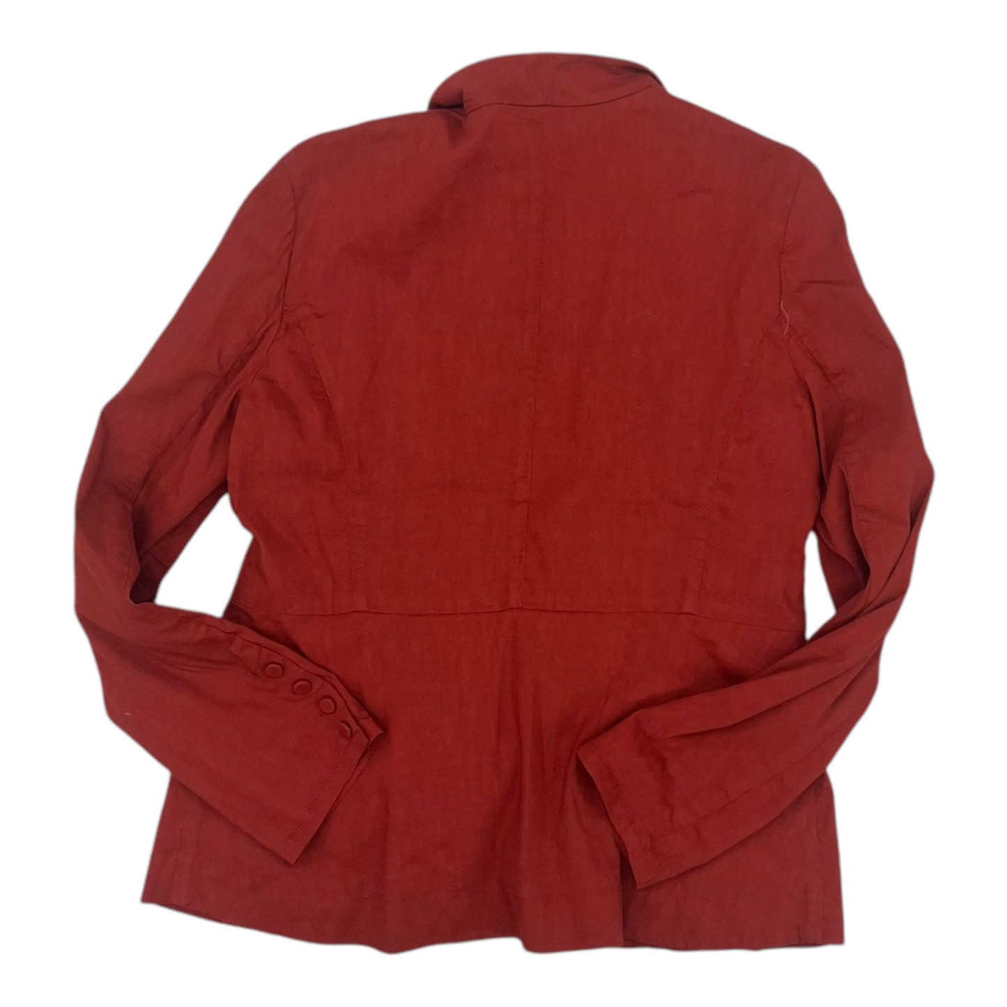 Jacket Other By Eileen Fisher In Red, Size:S
