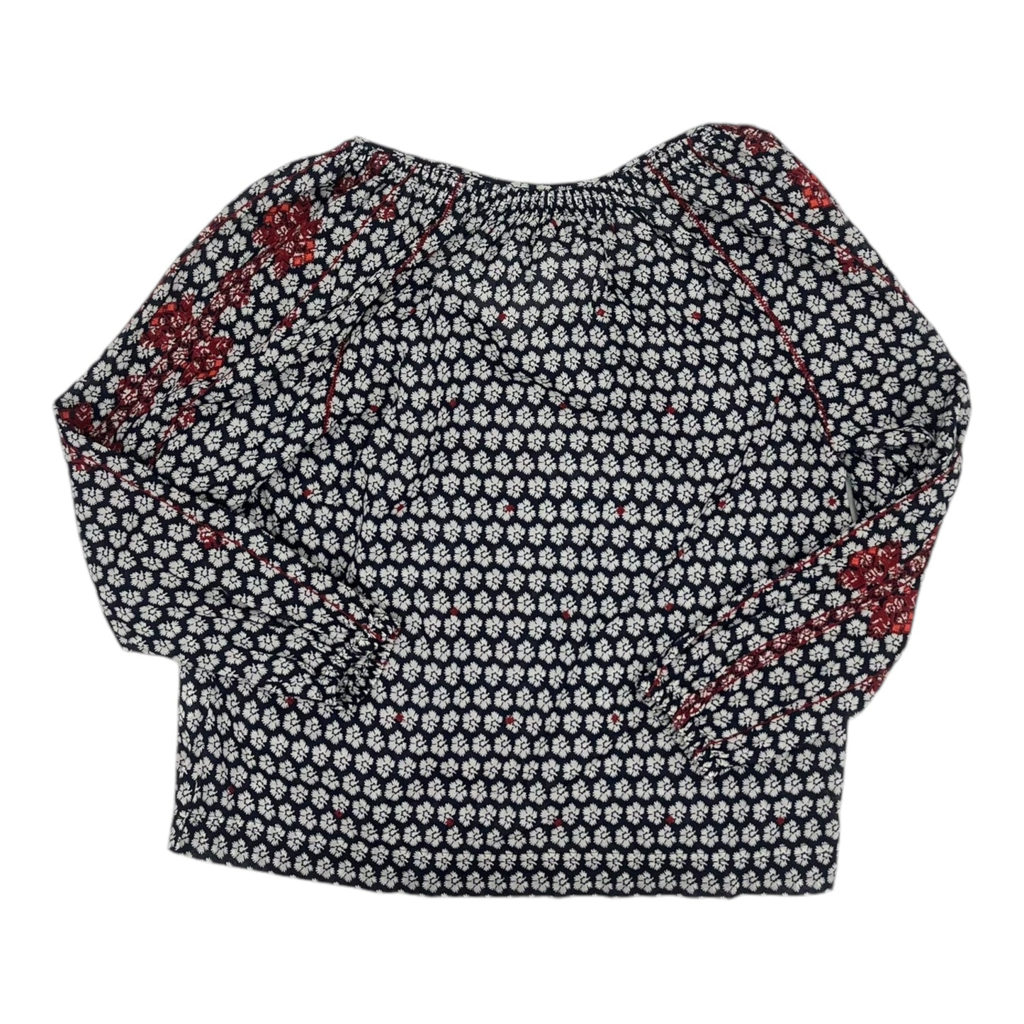 Top Ls By J. Crew In Blue, Size:M