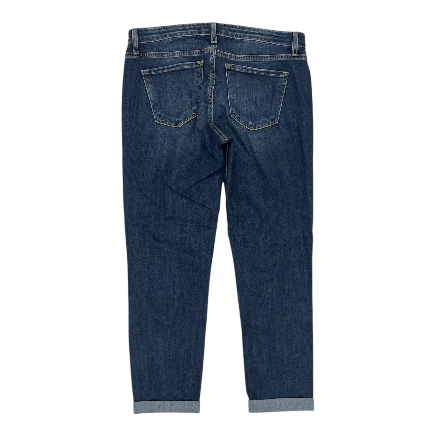 Jeans Cropped By Flying Monkey In Blue Denim, Size:4