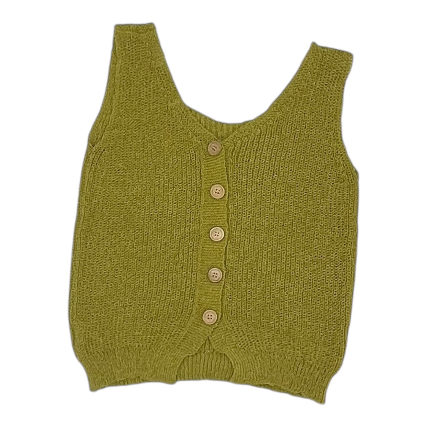 Top Sleeveless By Sweet Rain In Green, Size:S