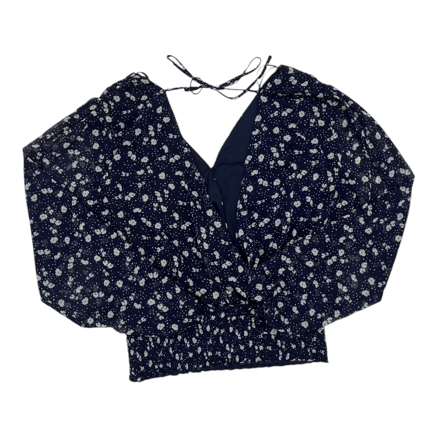 Top Ls By Lush In Navy, Size:L